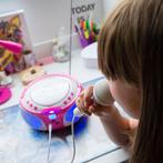 Lenco SCD-650PK - Draagbare radio CD speler met karaokemicro, Cd's en Dvd's, Verzenden, Nieuw in verpakking