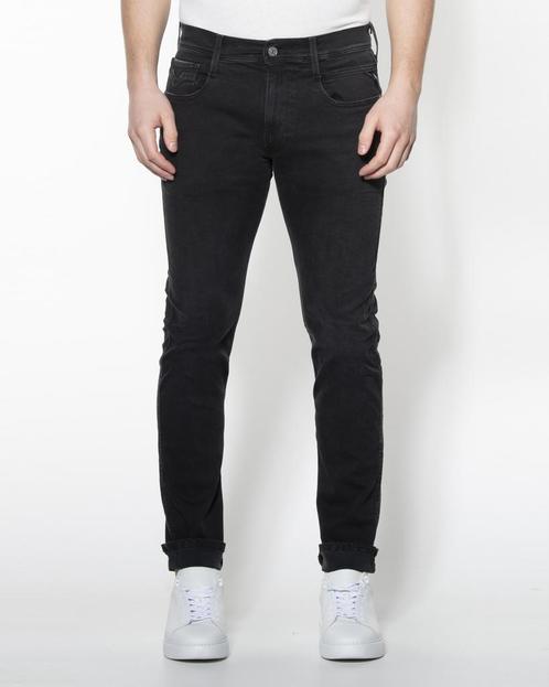 -50% Replay  Replay Anbass hyperflex jeans  maat 28-32, Kleding | Heren, Spijkerbroeken en Jeans, Zwart, Nieuw, Verzenden