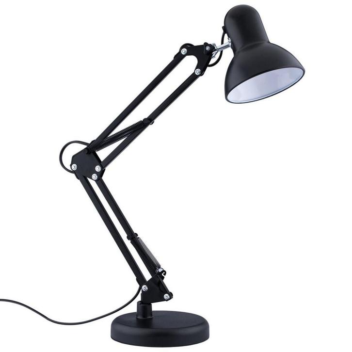 LED Bureaulamp - Maxozo Rety - E27 Fitting - Verstelbaar -, Huis en Inrichting, Lampen | Tafellampen, Nieuw, Metaal, Ophalen of Verzenden