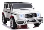 24V Mercedes-Benz G63 ///AMG, wit, 2 pers, 4WD, NIEUW!!, Nieuw, Ophalen of Verzenden