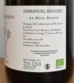 2021 Emmanuel Brochet, Champagne Mont Benoit - Champagne - 1, Verzamelen, Wijnen, Nieuw