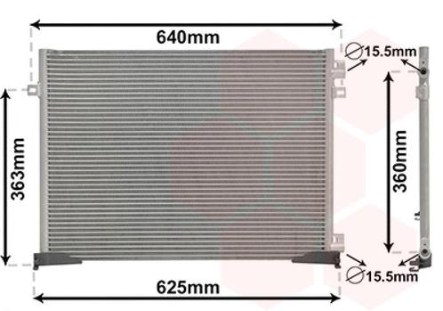 LUCHTCONDENSATOR VOOR NISSAN PRIMASTAR 2002-2006 4417650, Auto-onderdelen, Airco en Verwarming, Nieuw, Ophalen of Verzenden