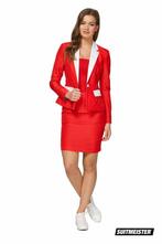 Gala kostuum rood dames, Ophalen of Verzenden, Nieuw