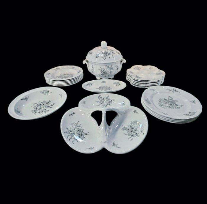 K&G Lunéville - Tafelservies (20) - Porselein, Antiek en Kunst, Antiek | Glas en Kristal