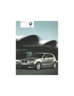 2005 BMW 1 SERIE INSTRUCTIEBOEKJE DEENS, Auto diversen