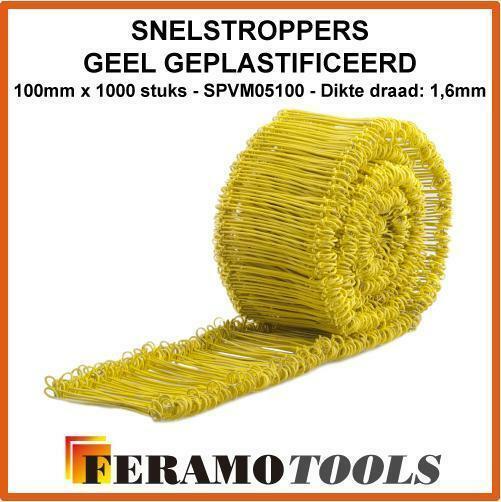 100mm x 1000 stuks snelstropper drillbinders gegalvaniseerd, Doe-het-zelf en Verbouw, Gereedschap | Overige machines, Nieuw, Ophalen of Verzenden