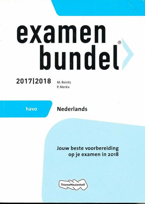 Examenbundel Havo Nederlands 2017/2018, Boeken, Schoolboeken, Nieuw, Verzenden
