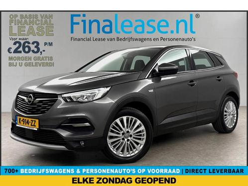 Opel Grandland X 1.2 Turbo Innovation LED Carplay Cam €263pm, Auto's, Opel, Lease, Automaat, SUV of Terreinwagen, Benzine, A, Zilver of Grijs