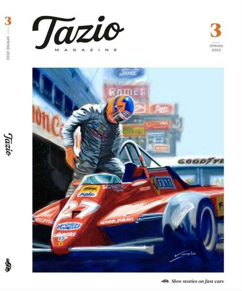 Tazio Issue 3, Maserati 200Si, Brabham BT3, Porsche 911, Boeken, Auto's | Boeken, Algemeen, Nieuw, Verzenden