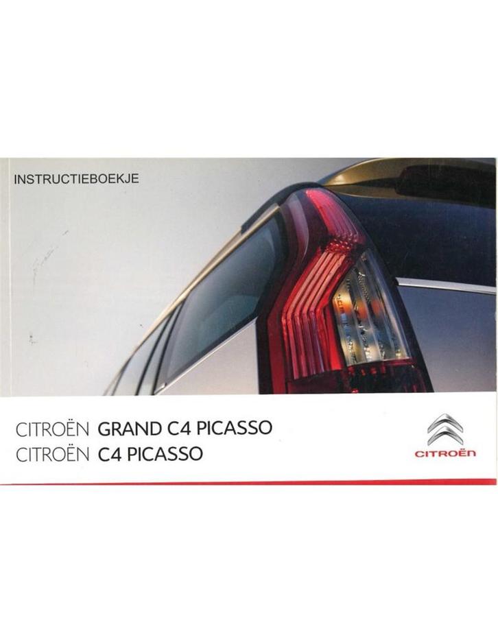 2011 CITROEN C4 (GRAND) PICASSO INSTRUCTIEBOEKJE NEDERLANDS, Auto diversen, Handleidingen en Instructieboekjes