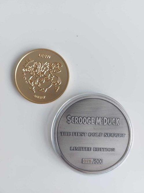 Duitsland. Uncle scrooge munten limited edition of 500, Verzamelen, Disney