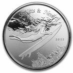 EC8 - St. Kitts and Nevis Underwater Surfer 1 oz 2022, Verzenden, Losse munt, Zilver