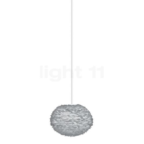 Umage Eos Hanglamp, lampenkap grijs/kabel wit - ø¸20 cm, Huis en Inrichting, Lampen | Hanglampen, Nieuw, Verzenden