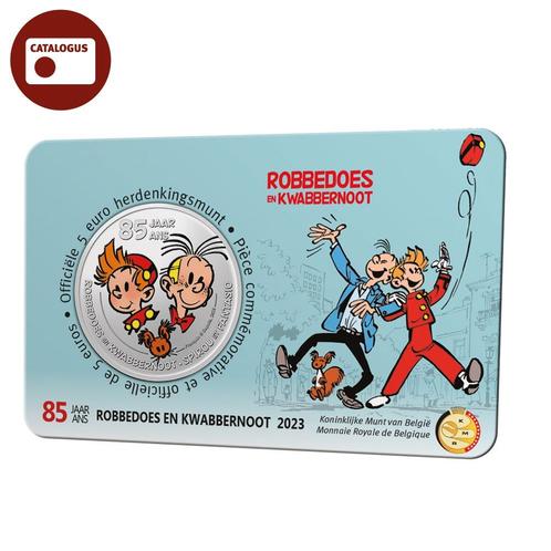 België 5 euromunt 2023 ‘85 jaar Robbedoes & Kwabbernoot’, Postzegels en Munten, Munten | Europa | Euromunten, Verzenden