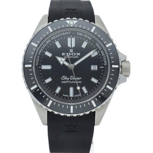 Edox - Skydiver Neptunian Automatic 1.7 - 80120-3NCA-NIN -, Sieraden, Tassen en Uiterlijk, Horloges | Heren