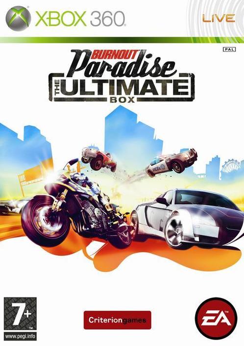 Burnout Paradise: The Ultimate Box Xbox 360 Morgen in huis!, Spelcomputers en Games, Games | Xbox 360, 1 speler, Zo goed als nieuw