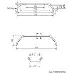 ProPlus Spatscherm metaal - tandemas - 13/14 inch - verzi..., Ophalen of Verzenden, Nieuw