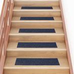 vidaXL Trapmatten zelfklevend 30 st 76x20 cm rechthoekig, Doe-het-zelf en Verbouw, Ladders en Trappen, Verzenden, Nieuw