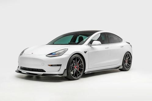 Carbon voorlip splitter Tesla Model 3, Auto diversen, Tuning en Styling, Verzenden