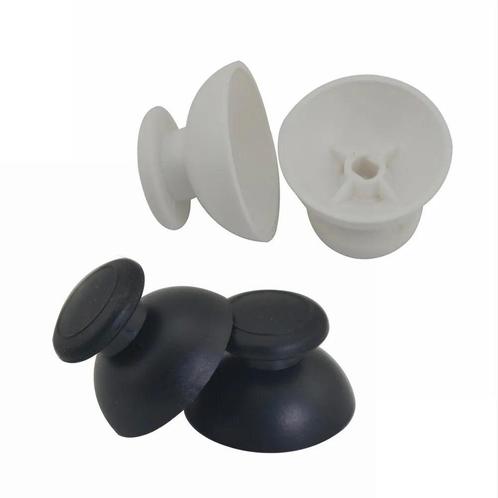 Thumbstick voor Wii Nunchuk - Wit / Zwart (Nieuw), Spelcomputers en Games, Spelcomputers | Nintendo Wii, Nieuw, Verzenden