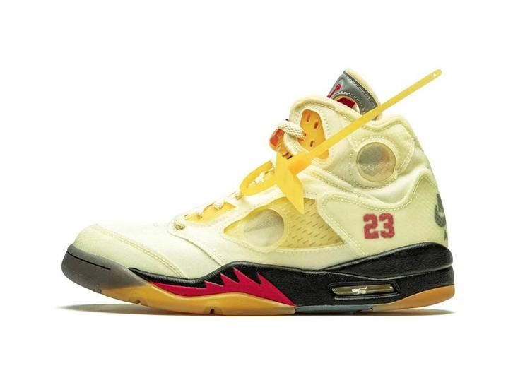 Air Jordan 5 Retro SP Off-White Sail - Maat 40.5 EU, Kleding | Heren, Schoenen, Ophalen of Verzenden