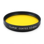 Izumar 48mm - K2 Geel Coated Filter - Zwart-wit Contrastvers, Verzenden, Nieuw