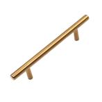 Handgreep Denver 128 mm RVS Goud, Huis en Inrichting, Verzenden, Nieuw