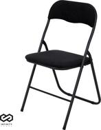 2dekans | Infinity Goods Klapstoel - Vouwstoel - Fluweel -, Huis en Inrichting, Tafels | Eettafels, Ophalen of Verzenden, Zo goed als nieuw