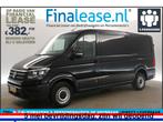 Volkswagen Crafter 2.0 TDI L3H2 140PK 3000KG Trekgw. €382pm, Volkswagen, Zwart, Nieuw, Lease