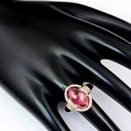 Ring - 14 karaat Geel goud - 7.08ct. tw. Toermalijn -, Sieraden, Tassen en Uiterlijk, Ringen, Nieuw