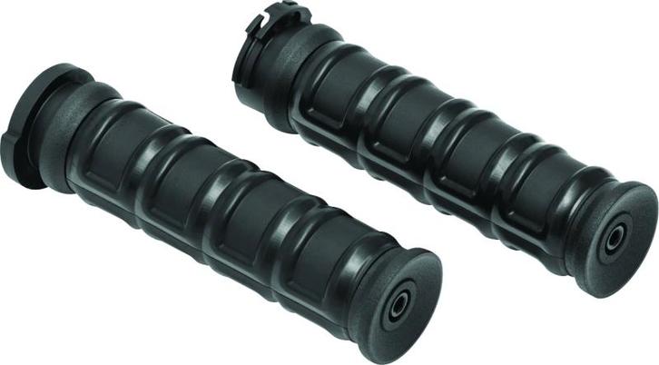 Kuryakyn Dillinger Grips Dual Cable Satin Black - 6673, Auto-onderdelen, Interieur en Bekleding, Ophalen of Verzenden