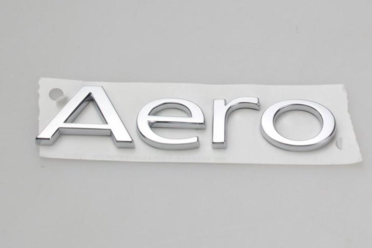 Embleem achterklep AERO Saab 9-3, 9-5, Auto-onderdelen, Interieur en Bekleding, Ophalen of Verzenden