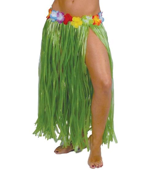 Hawaii Rokje Groen 75cm, Kinderen en Baby's, Carnavalskleding en Verkleedspullen, Nieuw, Verzenden