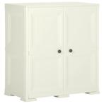 vidaXL Opbergkast hout-look 79x43x85,5 cm kunststof, Huis en Inrichting, Kasten | Overige, Verzenden, Nieuw