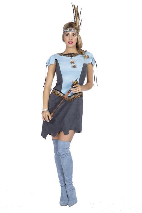 Indianen Kostuum Dakota, Kleding | Dames, Carnavalskleding en Feestkleding, Nieuw, Ophalen of Verzenden