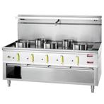 Wokfornuis | ASIA II | Gas | 2 Wokbranders (2x 20/25/35kW) +, Verzenden, Nieuw in verpakking