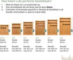 Tweedekans | Budu Uitschuifbare Bamboe Bestekbak #50 (50 cm, Huis en Inrichting, Ophalen of Verzenden, Zo goed als nieuw