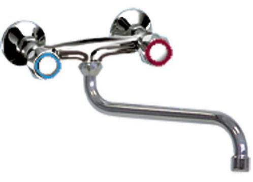 Wand mengkraan laag  200mm muurmodel | 18(Ø)mm, Zakelijke goederen, Horeca | Overige, Verzenden