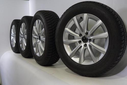 VW Tiguan 5NA 17 inch Merano velgen + Winterbanden Dunlop ZG, Auto-onderdelen, Banden en Velgen, Velg(en), Gebruikt, 17 inch, Winterbanden