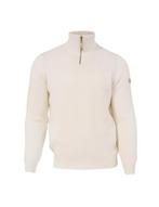 Ivanhoe trui NLS Elm Natural white half zip - 100% zuiver..., Verzenden, Zo goed als nieuw, Wit
