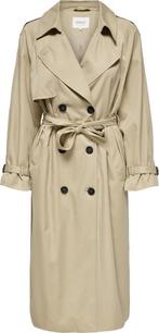 ONLY JAS ONLCHLOE TRENCHCOAT DOUBLE B. OTW NOOS- Maat S, Kleding | Dames, Verzenden, Nieuw