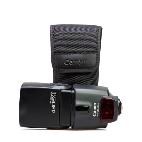 Canon Speedlite 430EX II met garantie, Audio, Tv en Foto, Fotografie | Flitsers, Gebruikt, Canon, Kantelbaar, Verzenden