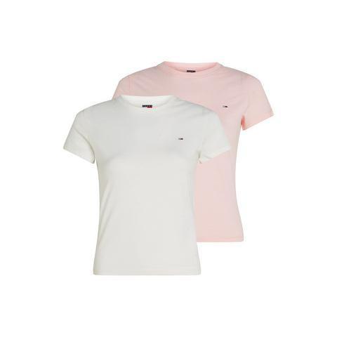TOMMY JEANS T-shirt TJW 2PACK C-NECK TEE (set, 2-delig,, Kleding | Dames, T-shirts, Nieuw, Verzenden