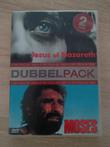 DVD dubbelpack - Jesus of Nazareth & Moses