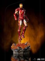 The Infinity Saga BDS Art Scale Statue 1/10 Iron Man Battle, Nieuw, Ophalen of Verzenden