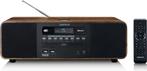 Stereo set met Radio - CD Speler - Met Bluetooth - Bruin - L, Verzenden, Zo goed als nieuw