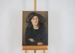 Nicolaas Pieneman (1880-1938) - Portret van een vrouw in het