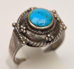 Turquoise - 925 zilver - Ring - Navajo