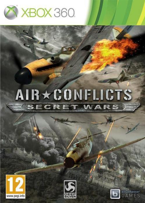 Air Conflicts: Secret Wars Xbox 360 Morgen in huis!, Spelcomputers en Games, Games | Xbox 360, 1 speler, Vanaf 12 jaar, Avontuur en Actie