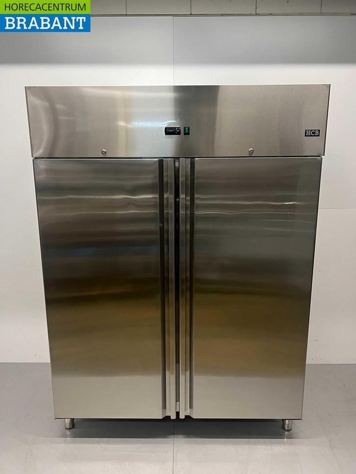 RVS Dubbeldeurs 2-deurs Vriezer Vrieskast Monoblock 1350, Zakelijke goederen, Horeca | Keukenapparatuur, Nieuw in verpakking, Ophalen of Verzenden